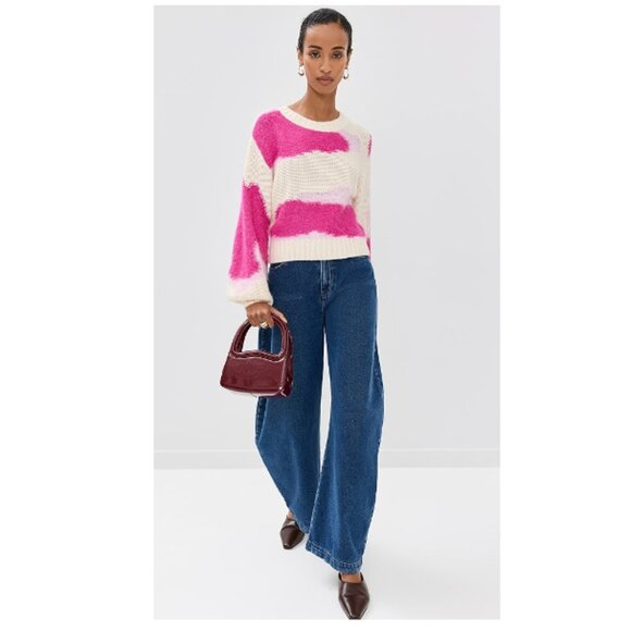 Aje Enfold Jacquard Knit Sweater - Picture 3 of 14